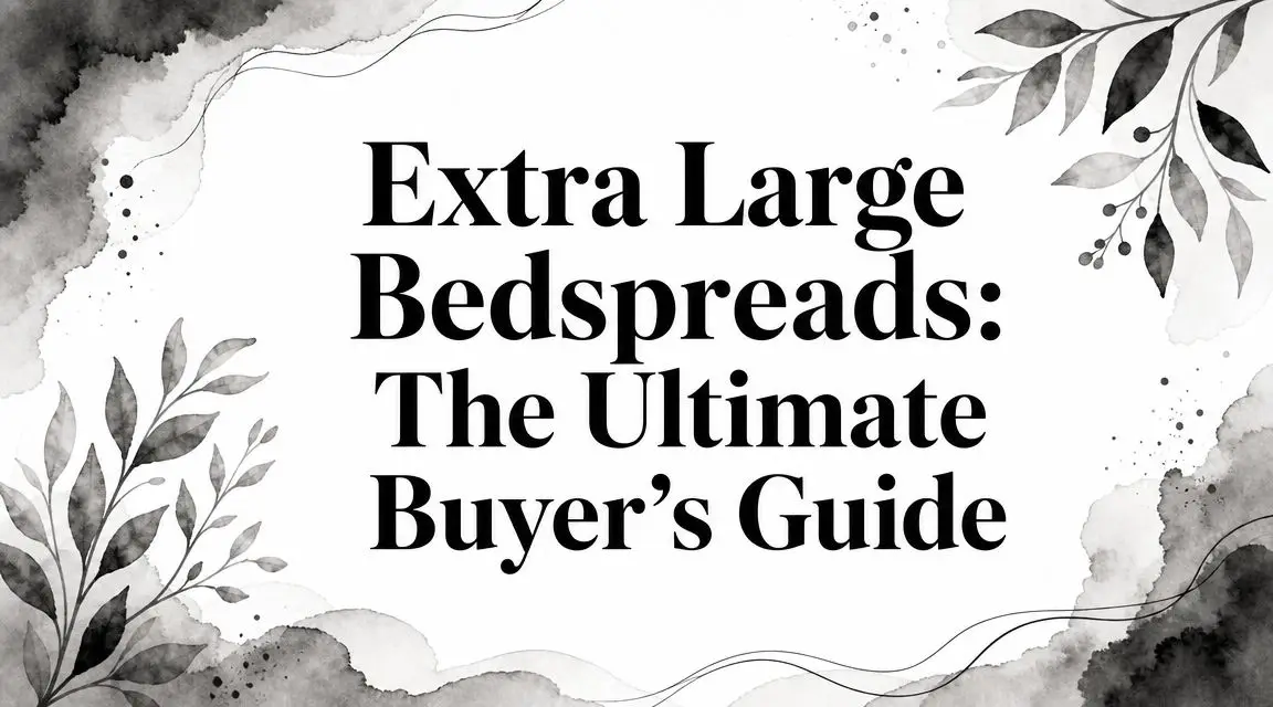 Extra Large Bedspreads Buying Guide