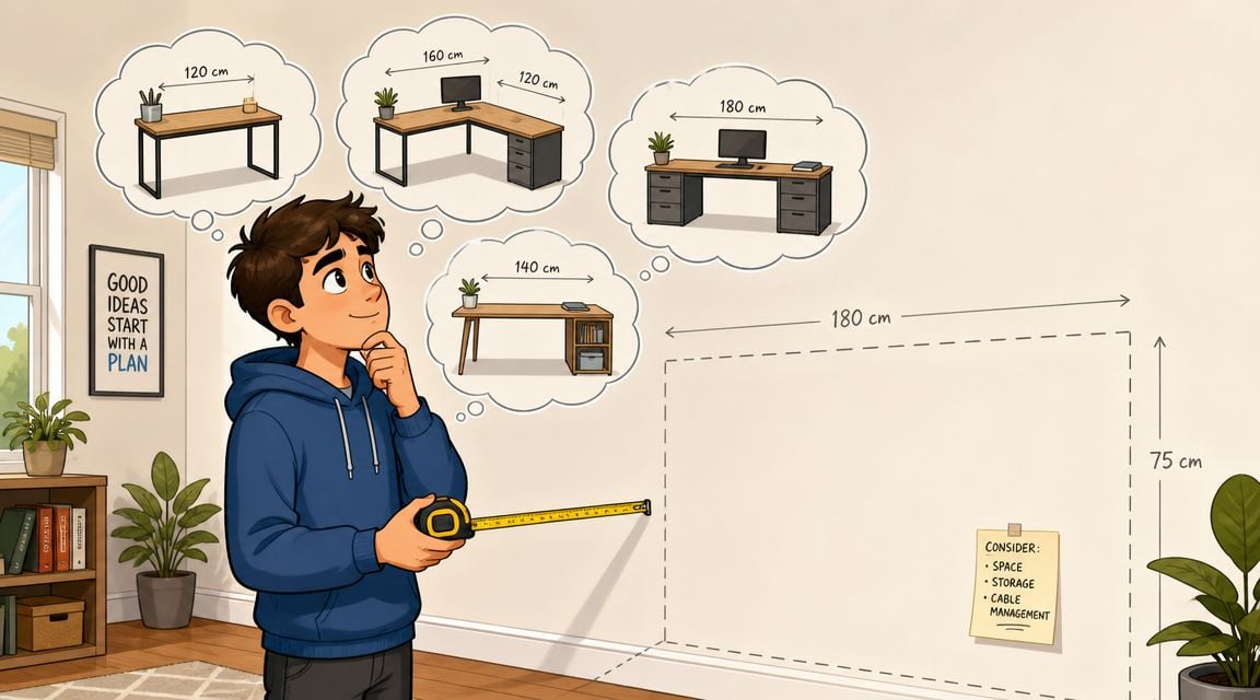 Planning Your Space and Finding the Right Desk