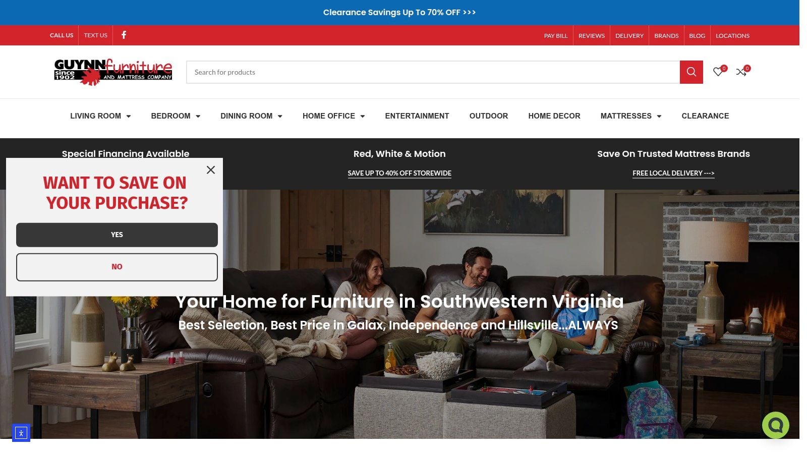 Screenshot from https://guynnfurniture.net