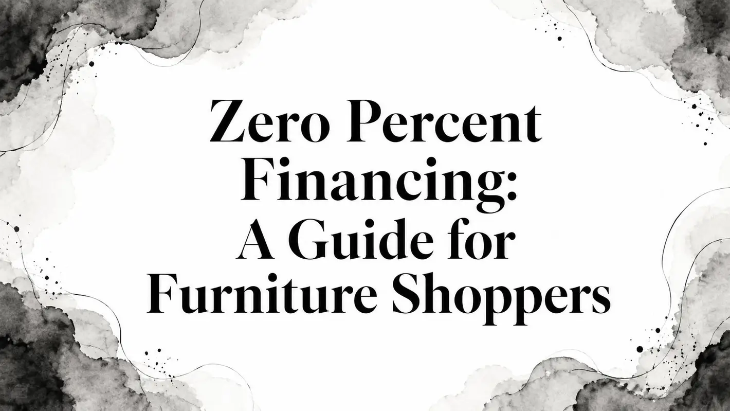 Zero Percent Financing Furniture Shoppers