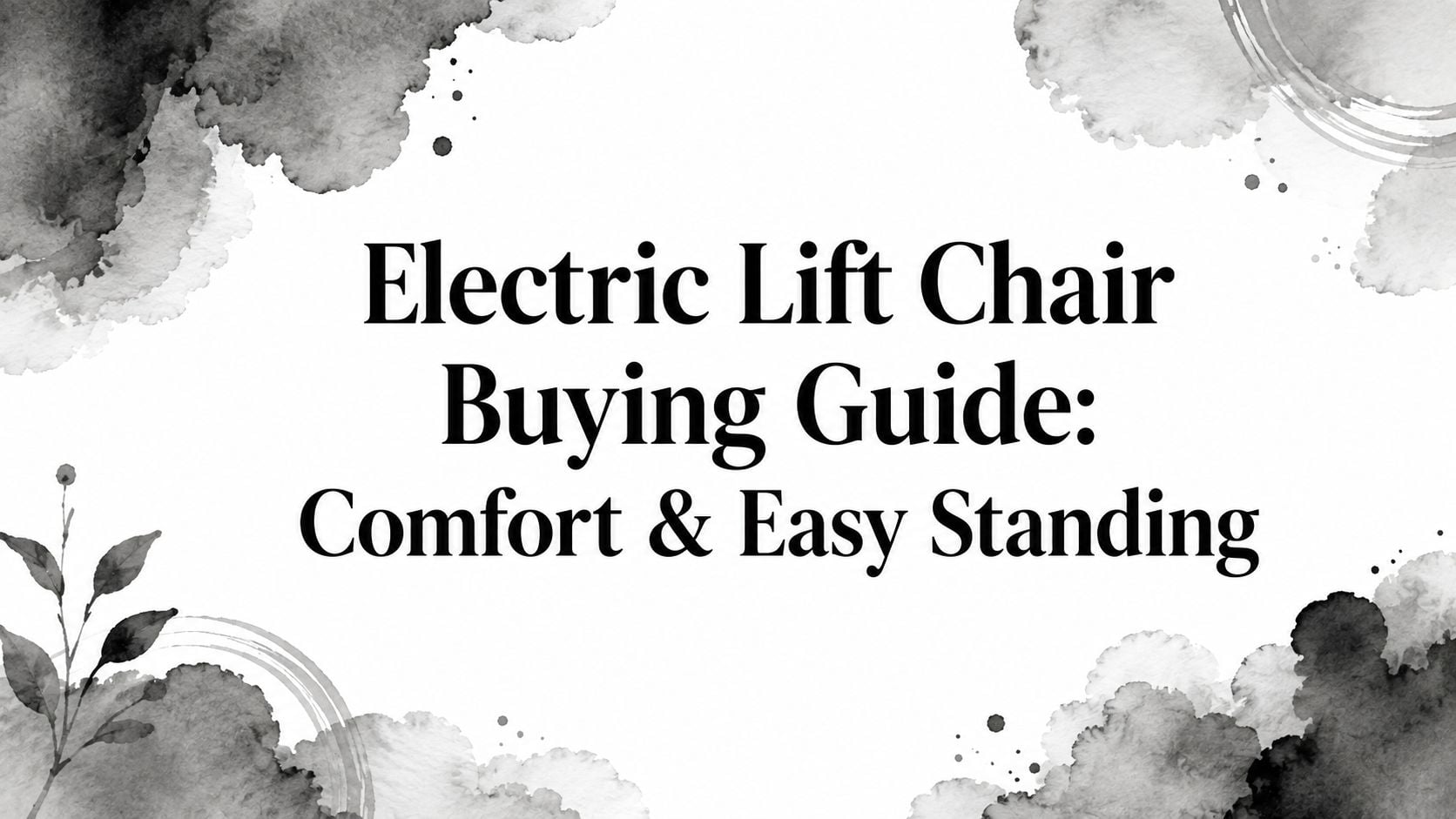 Electric Lift Chair Buying Guide